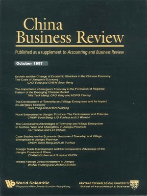 cover image of China Business Review 1997